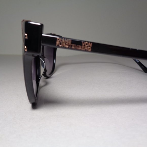 Diane von Furstenberg ARDEN DVF663S Black New Women\'s Sunglasses